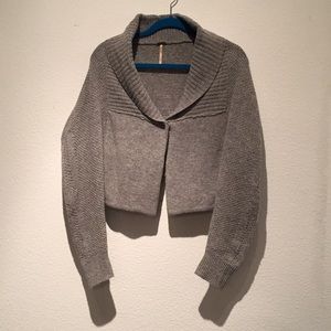 Grey Free People Sweater